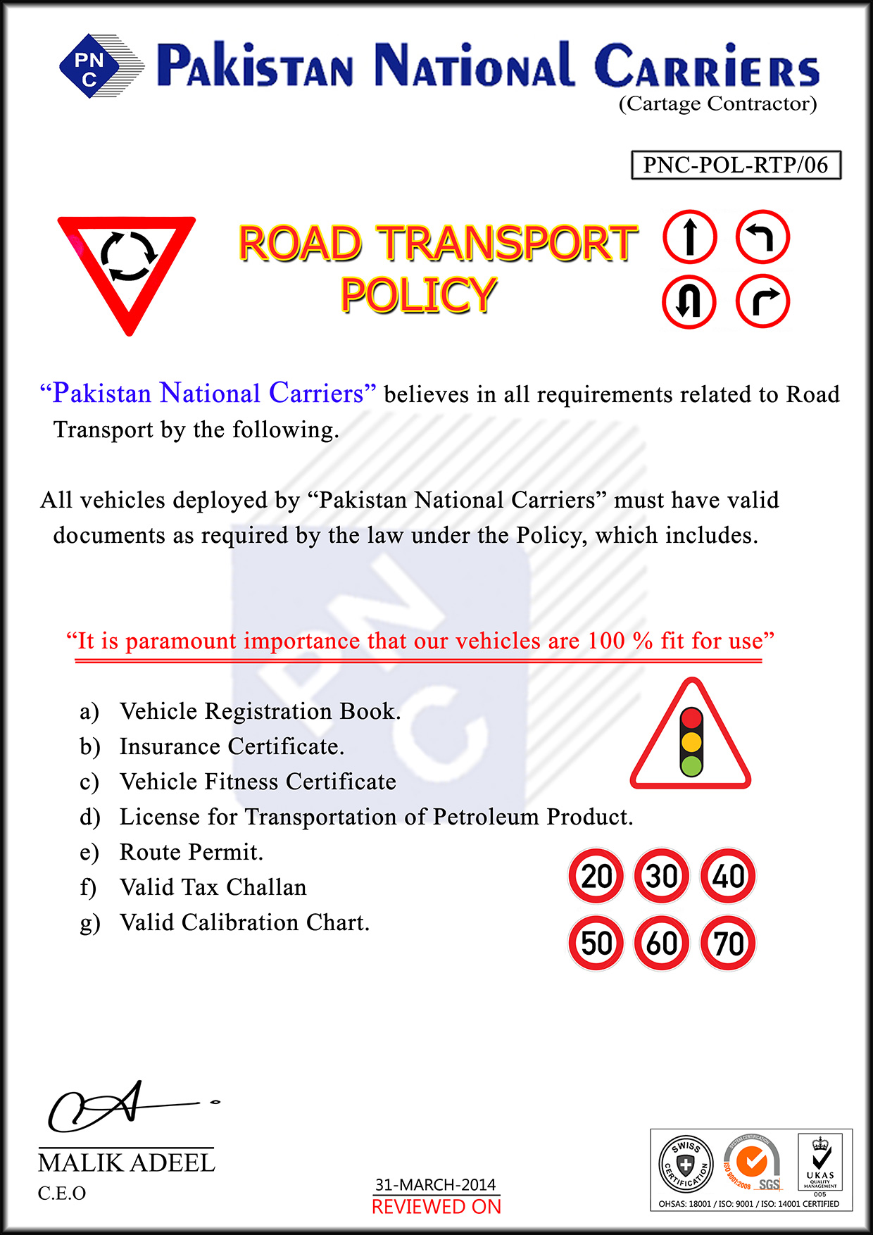Road-Transport-POLICY